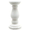 Matt White Ceramic Candle Holder