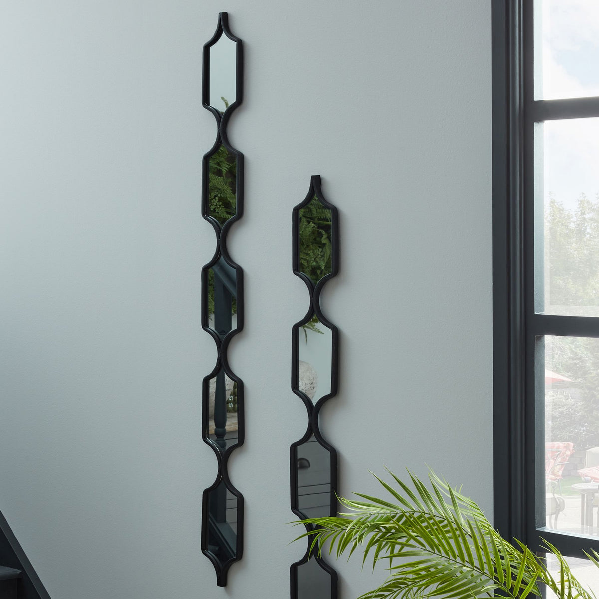 Decorative Hanging Black Mirror