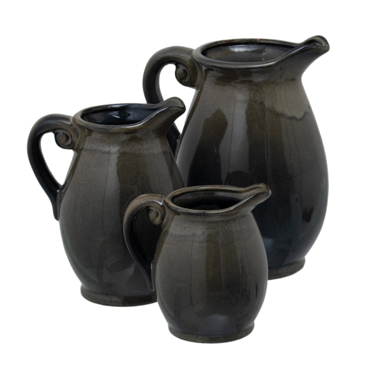 Olive Olpe Vase - Green