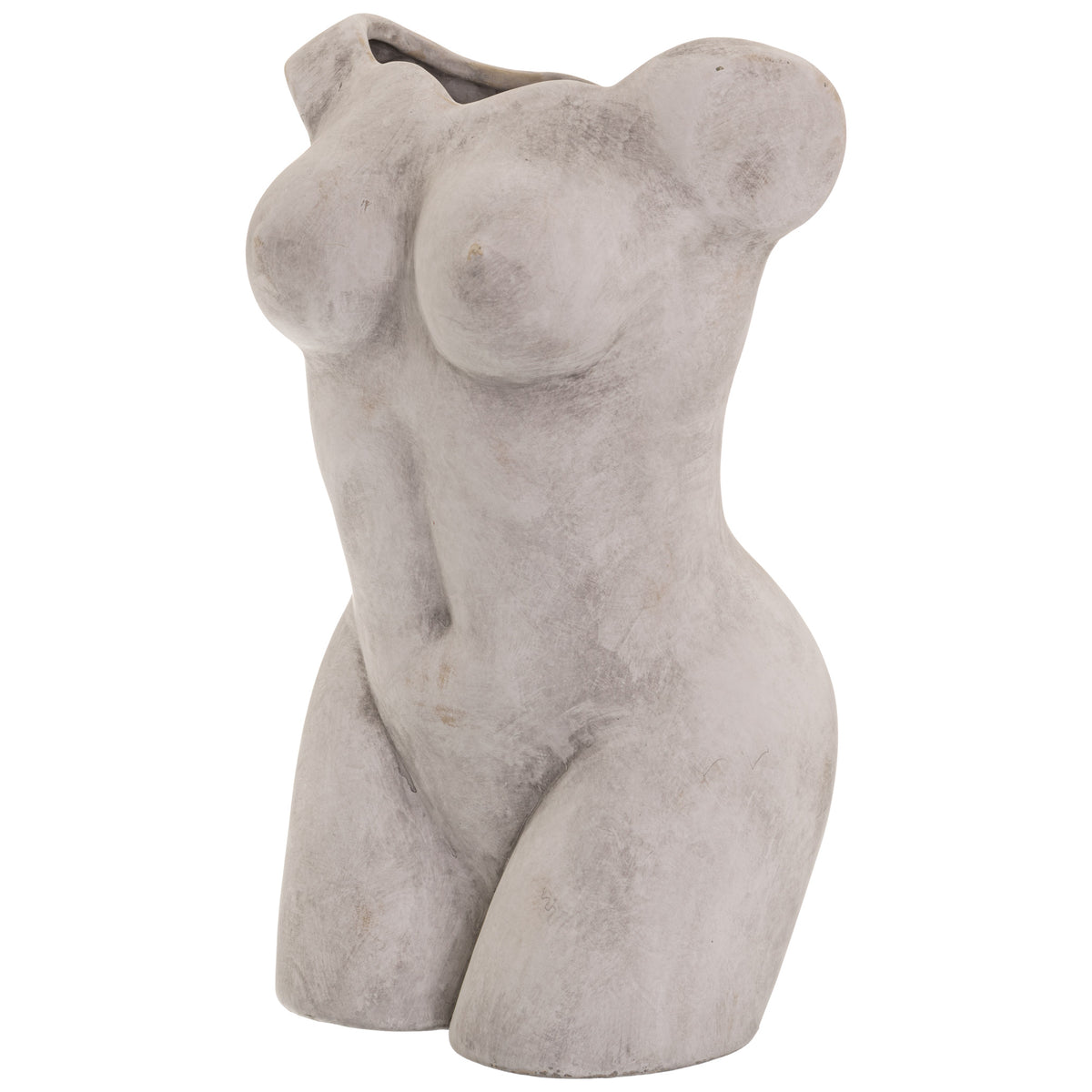 Female Figure Vase - Stone
