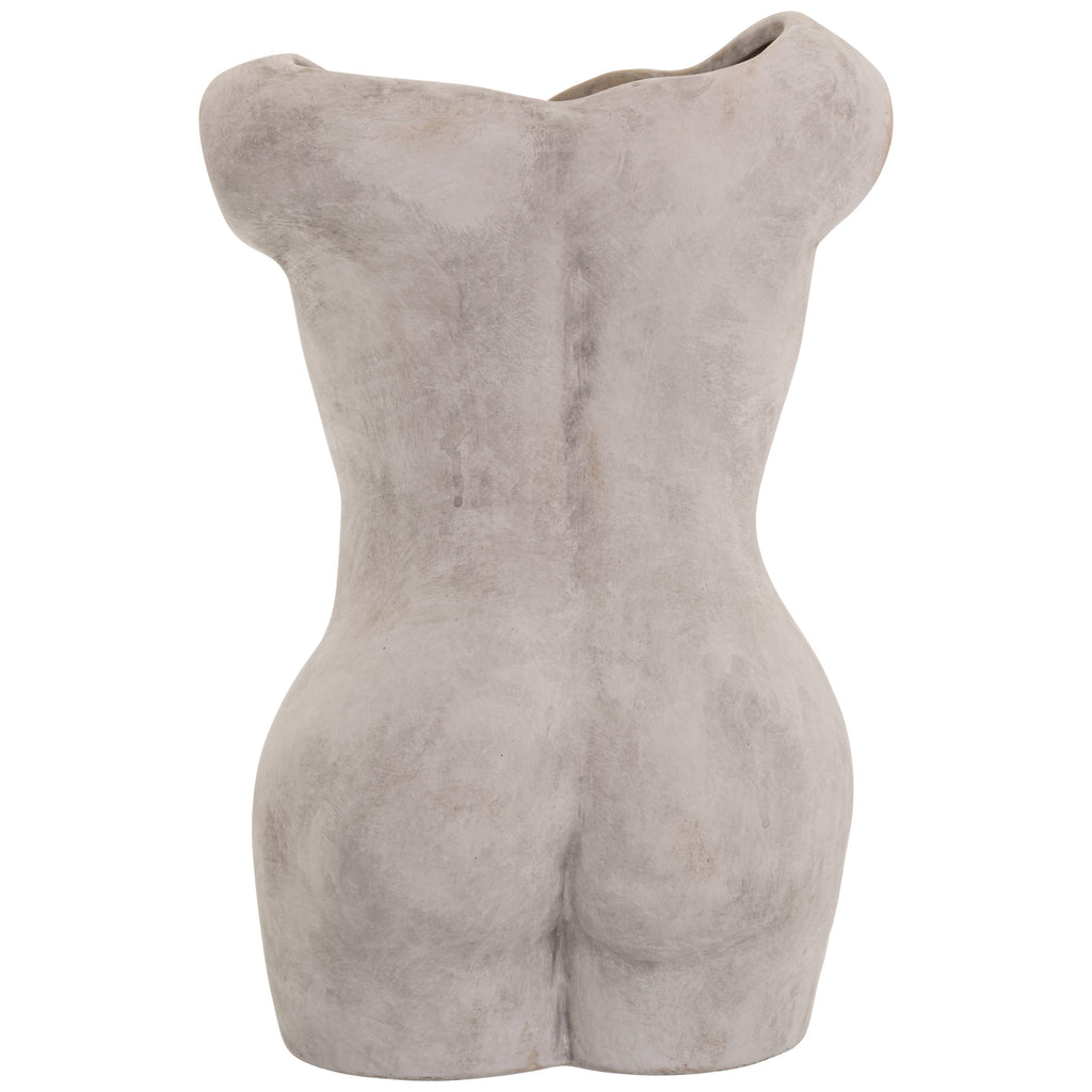 Female Figure Vase - Stone