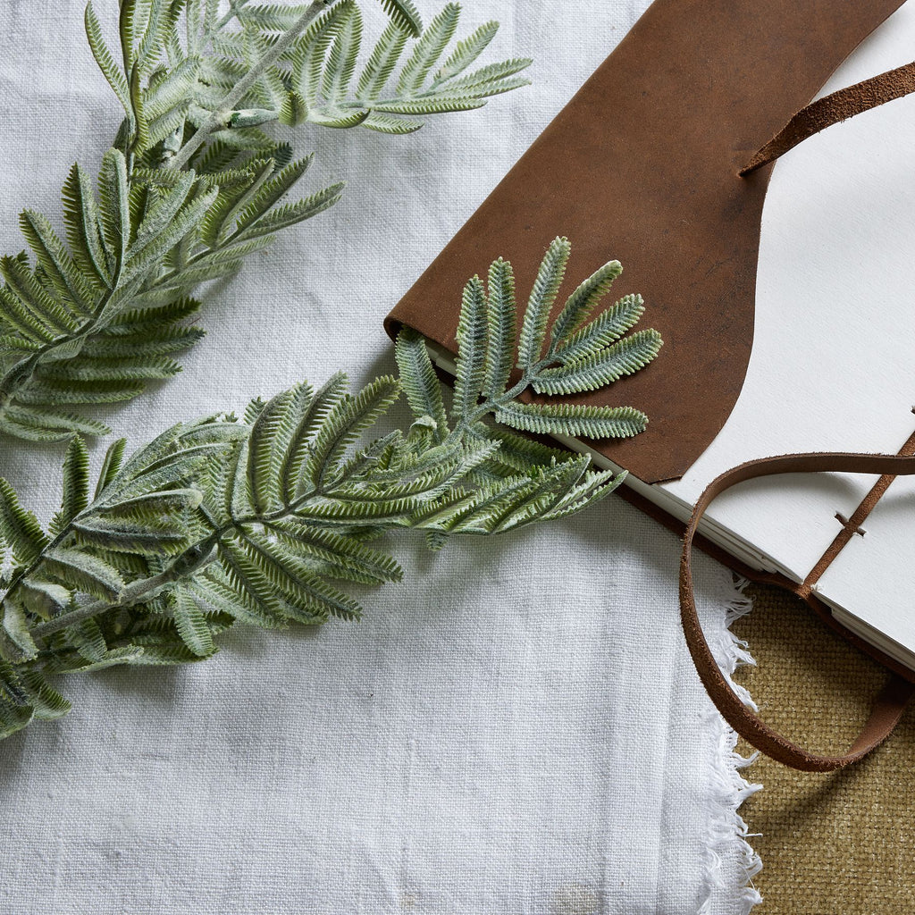 Silver Wattle Leaf - Green