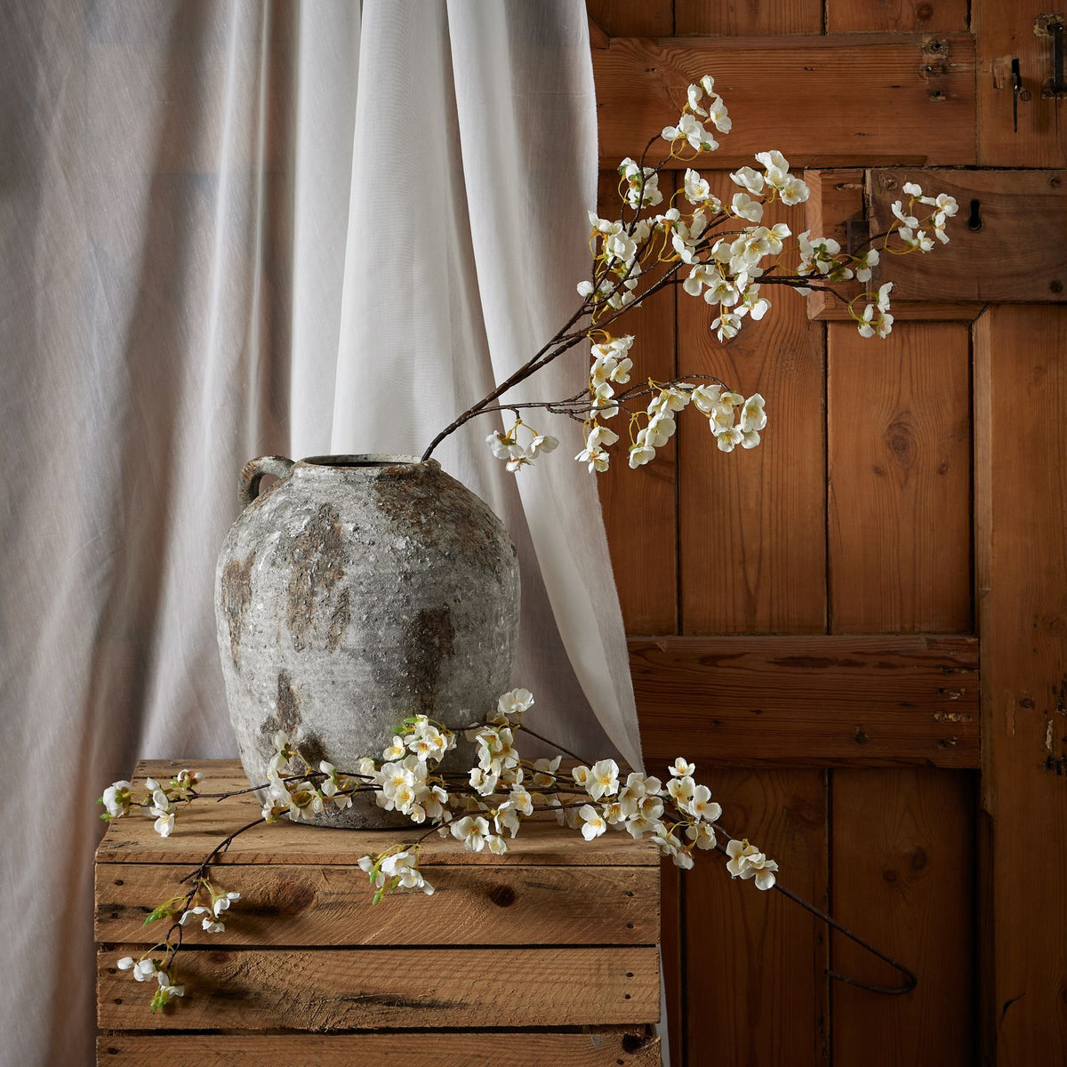 White Japanese Blossom - White