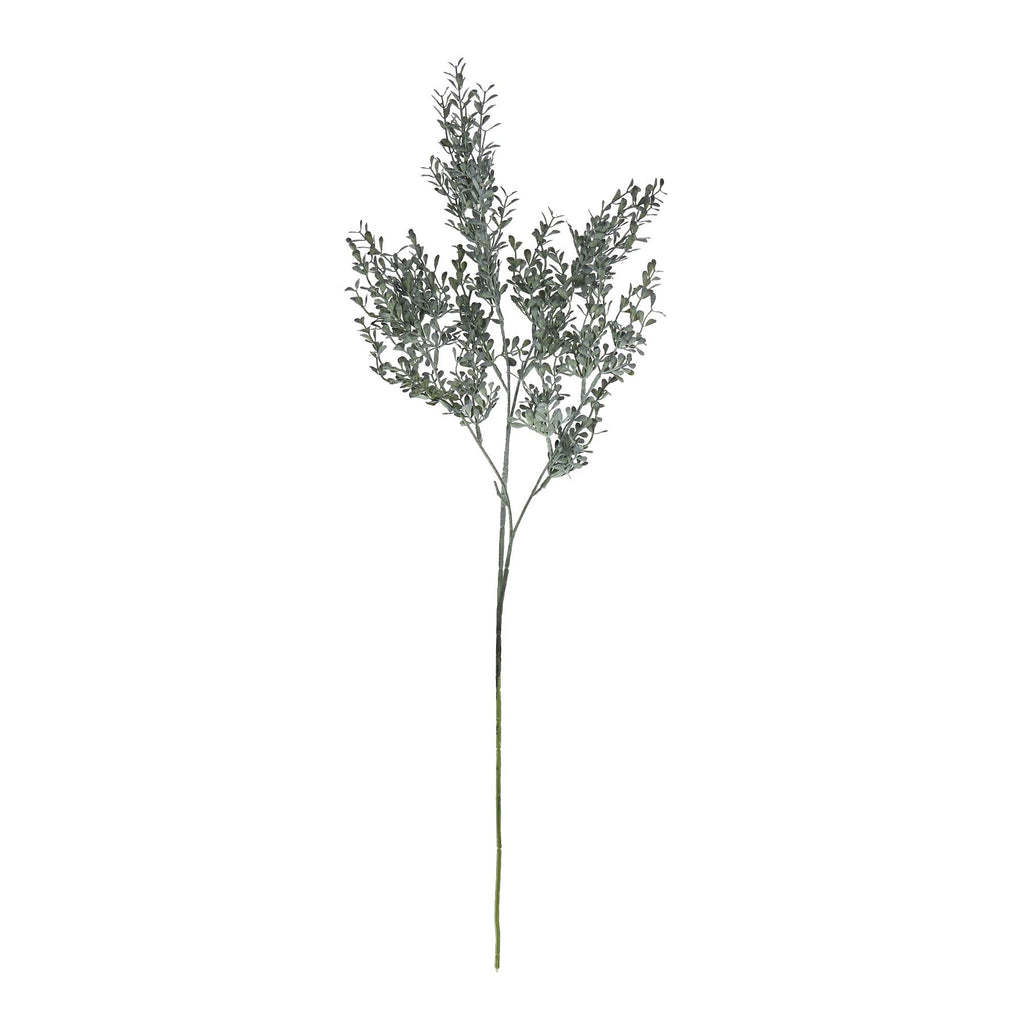 Blackened Grass Spray Stem - Black