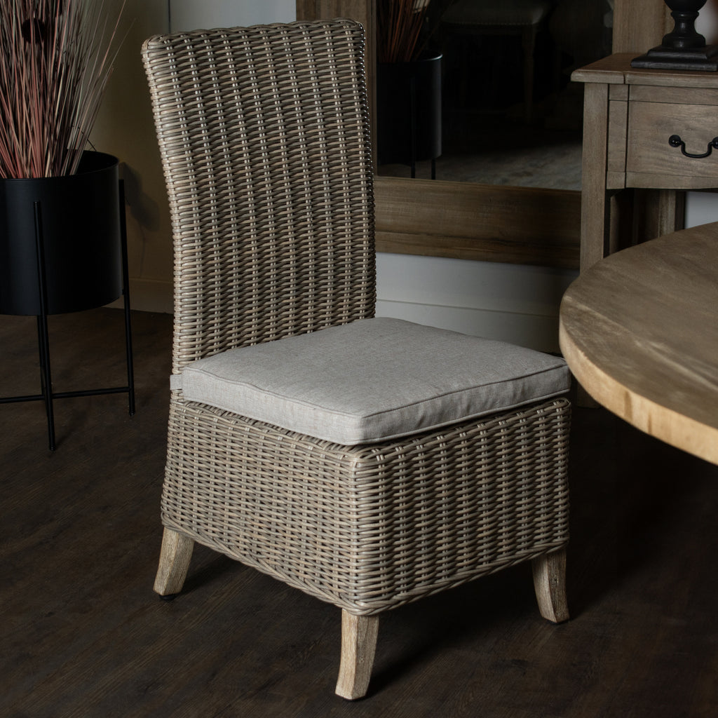 Capri Collection Outdoor Dining Chair - Beige