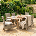 Capri Collection Outdoor Dining Chair - Beige
