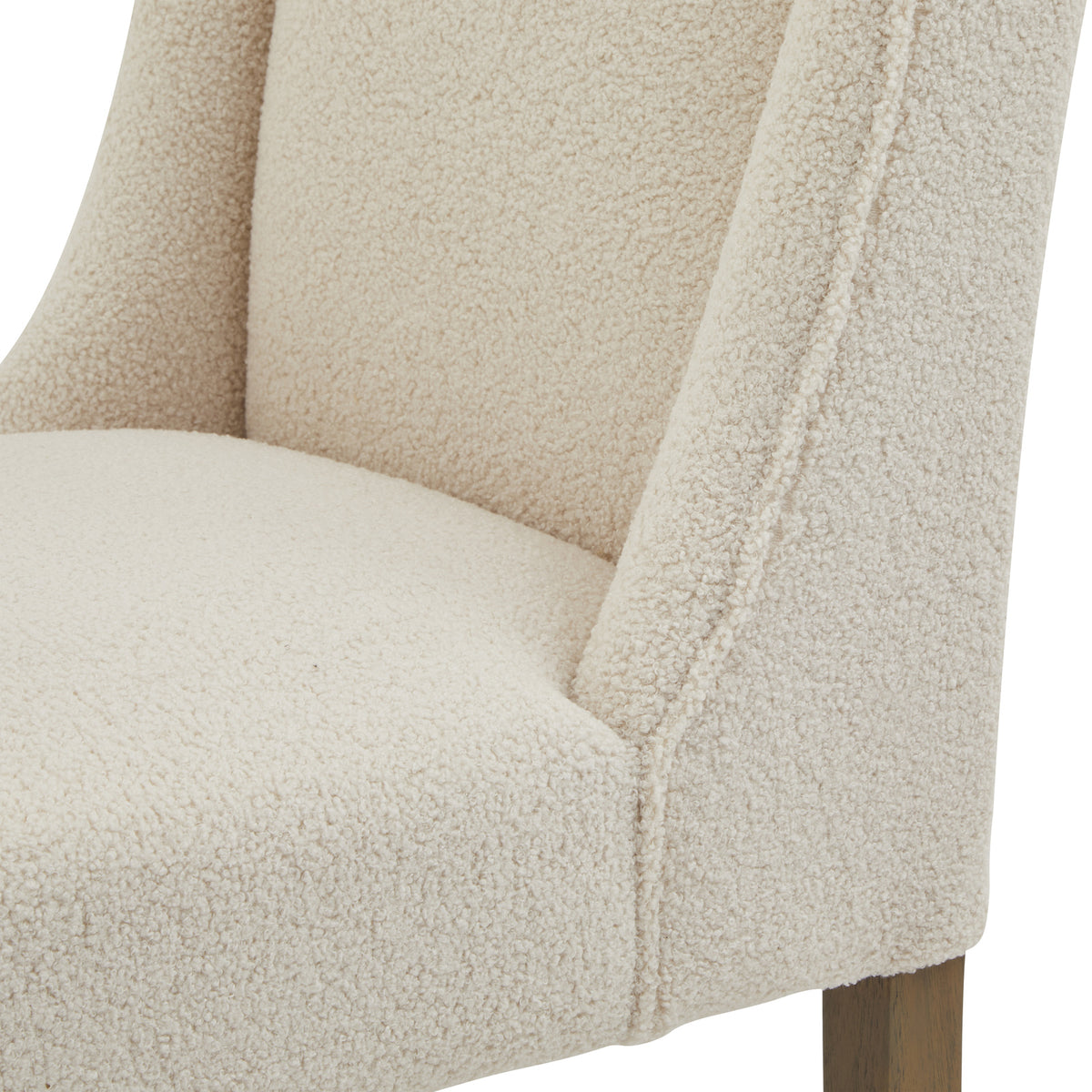 Compton Boucle Dining Chair - Cream