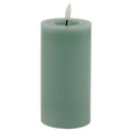 Luxe Collection Melt Effect 3X6 Sage Led Wax Candle