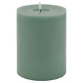 Luxe Collection Melt Effect 6X8 Sage Led Wax Candle