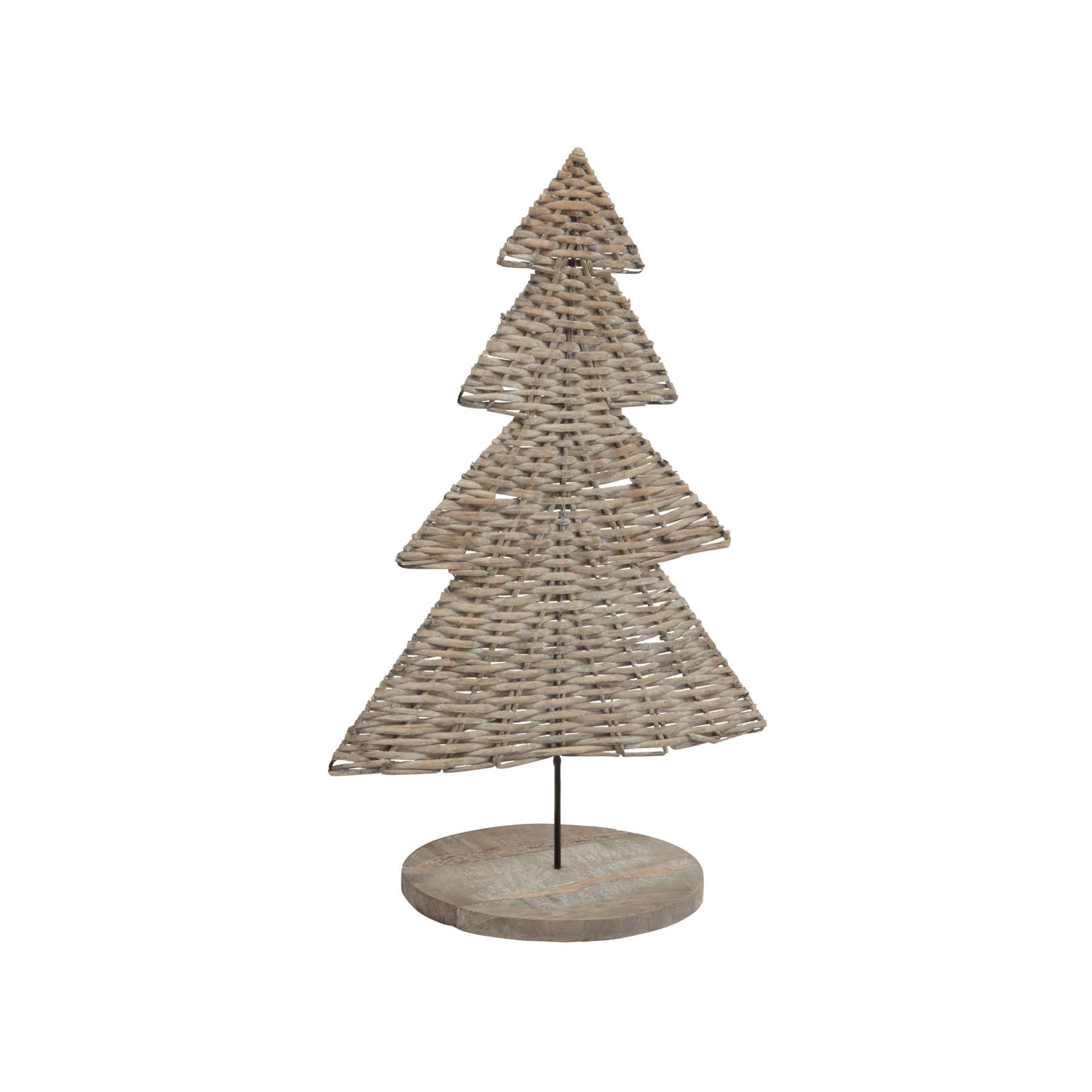 Noel Collection Wicker Tree Ornament