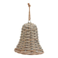 Noel Collection Medium Wicker Bell Decoration