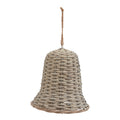 Noel Collection Extra Large Wicker Bell Decoration