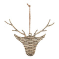 Noel Collection Wicker Hanging Reindeer