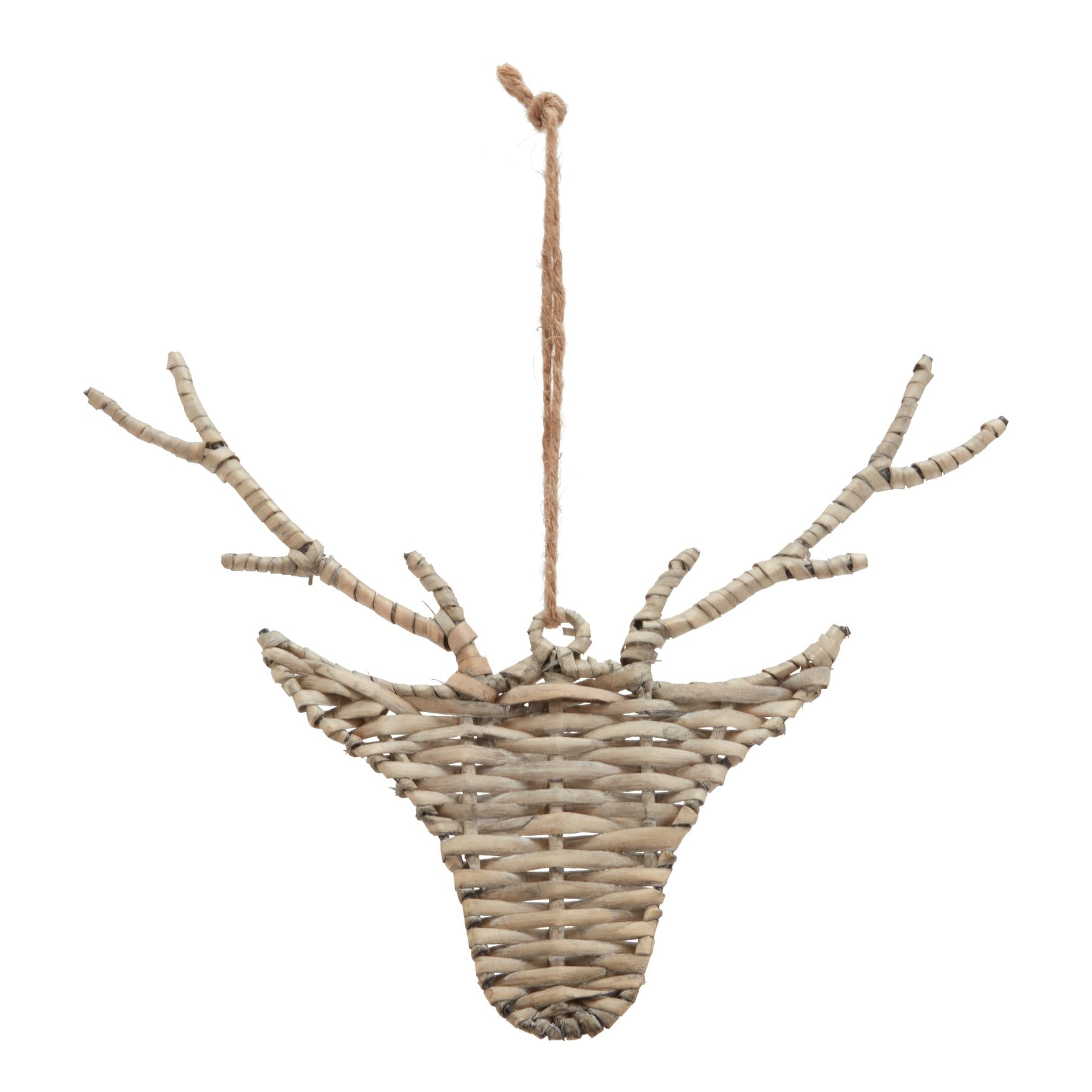 Noel Collection Wicker Hanging Reindeer