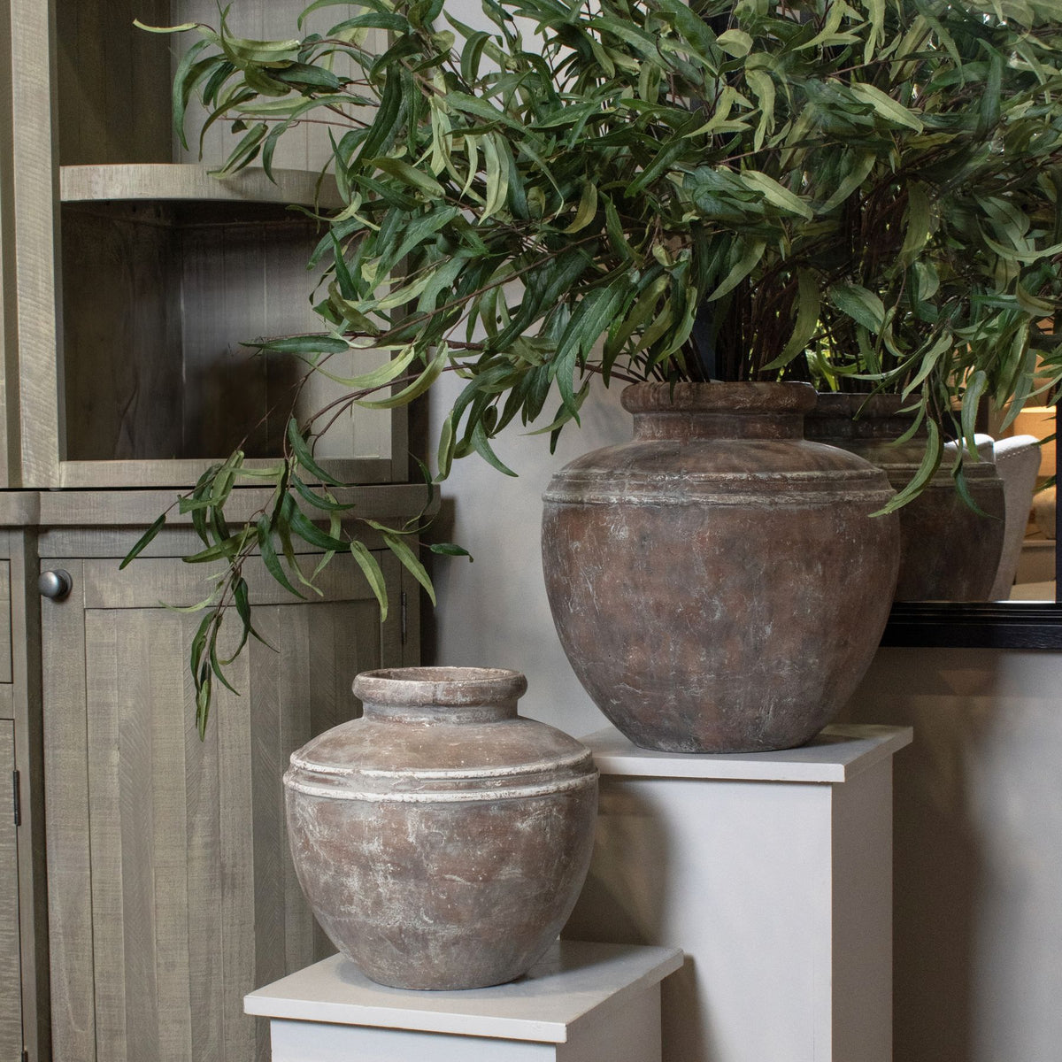 Siena Large Brown Water Pot - Brown