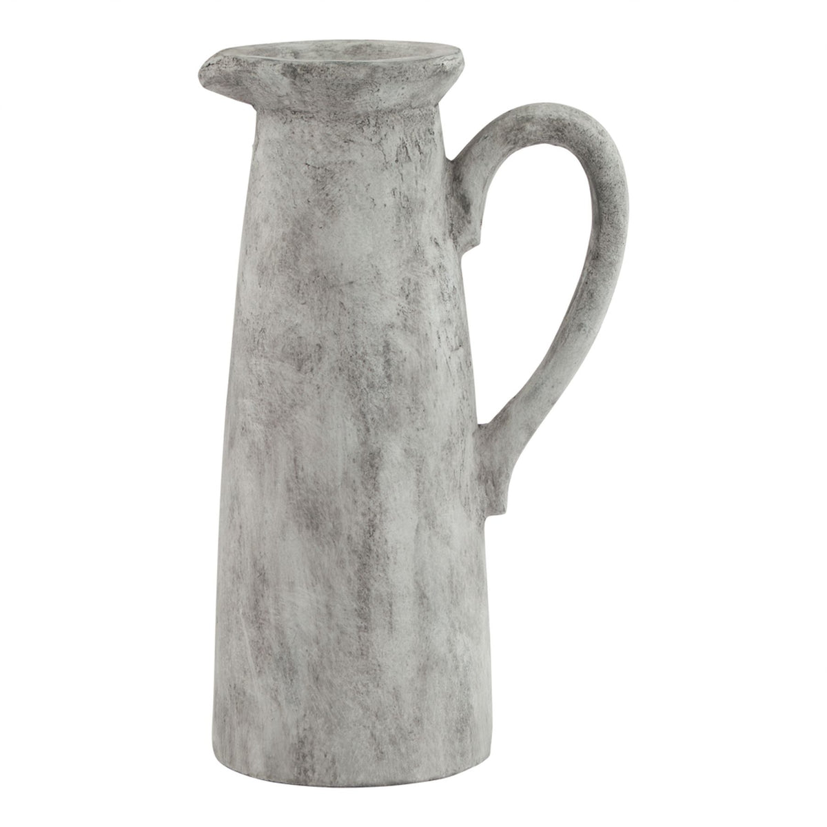 Athena Tall Jug - White