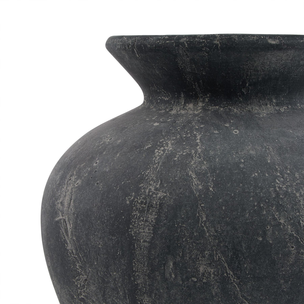 Amalfi Grey Vase - Grey