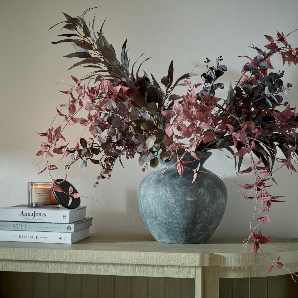 Amalfi Grey Vase - Grey