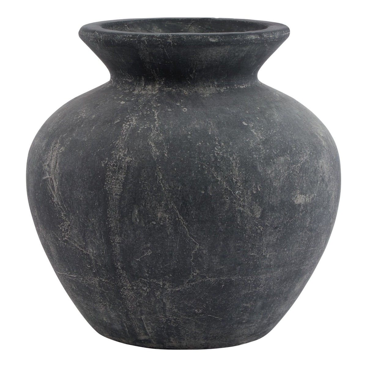 Amalfi Grey Vase - Grey
