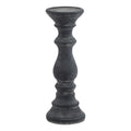 Amalfi Small Grey Column Candle Holder