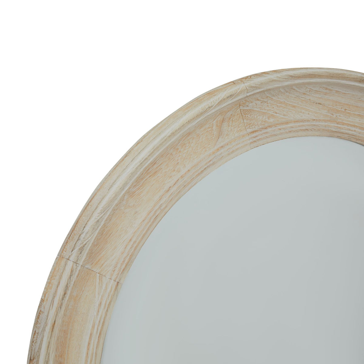Washed Wood Framed Mirror