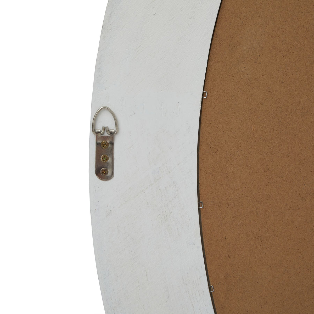 Washed Wood Large Framed Mirror