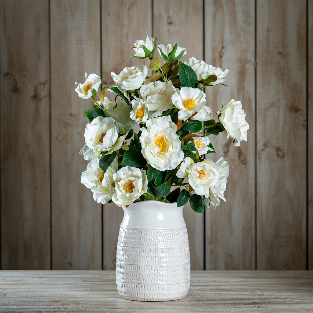 Natural Garden Collection White Tea Rose - White