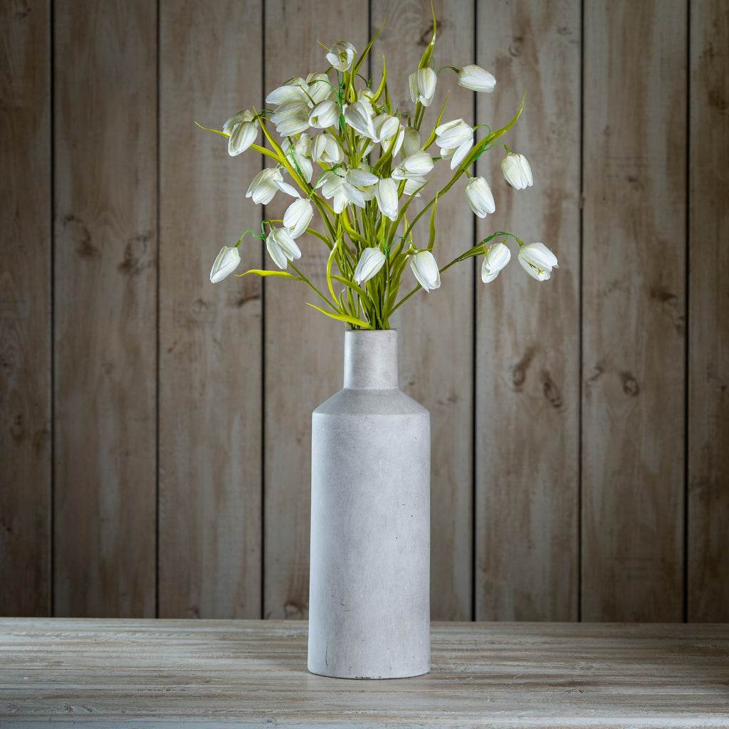 Natural Garden Collection White Fritillaria Stem - White