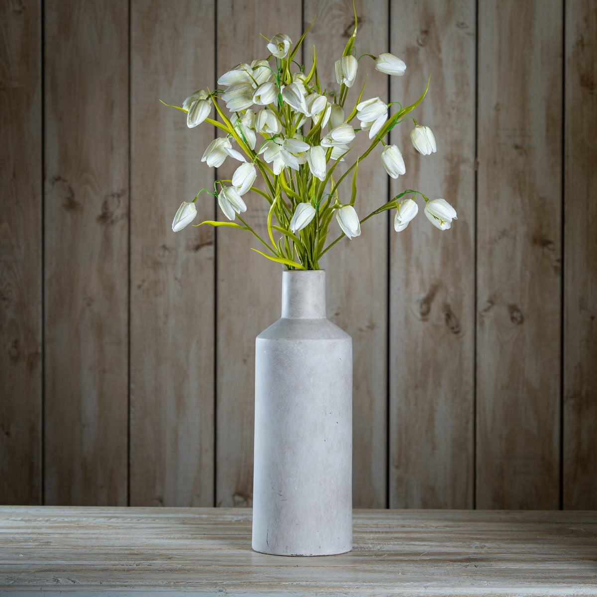 Natural Garden Collection White Fritillaria Stem - White