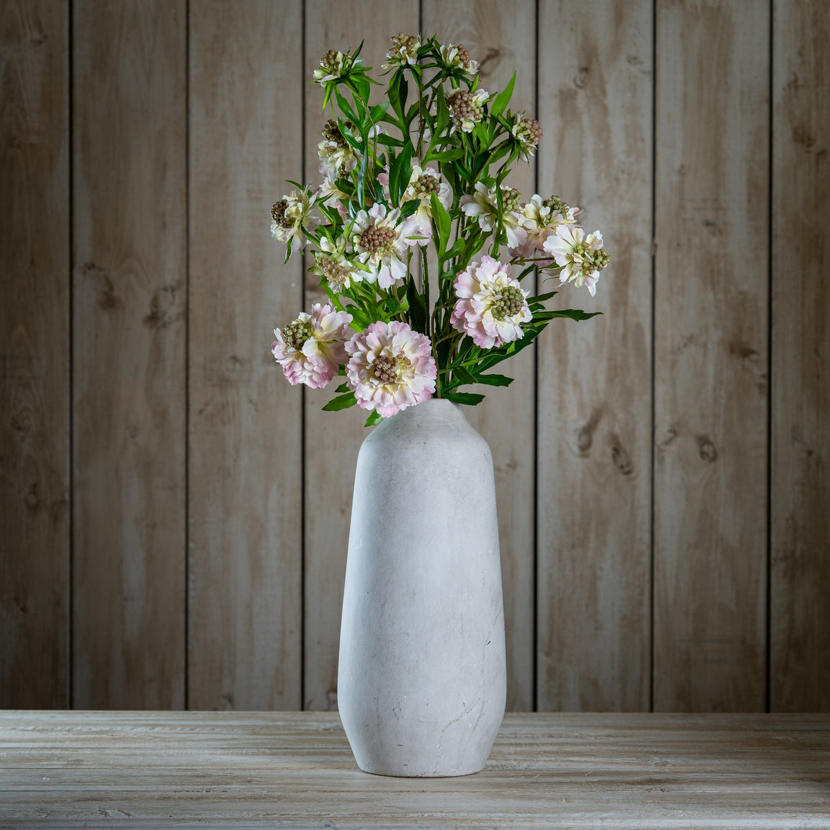 Natural Garden Collection Pale Pink Scabious Stem - Pink