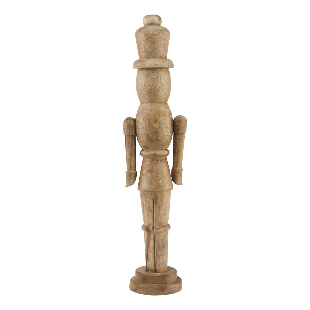 Natural Nutcracker Decoration - Brown