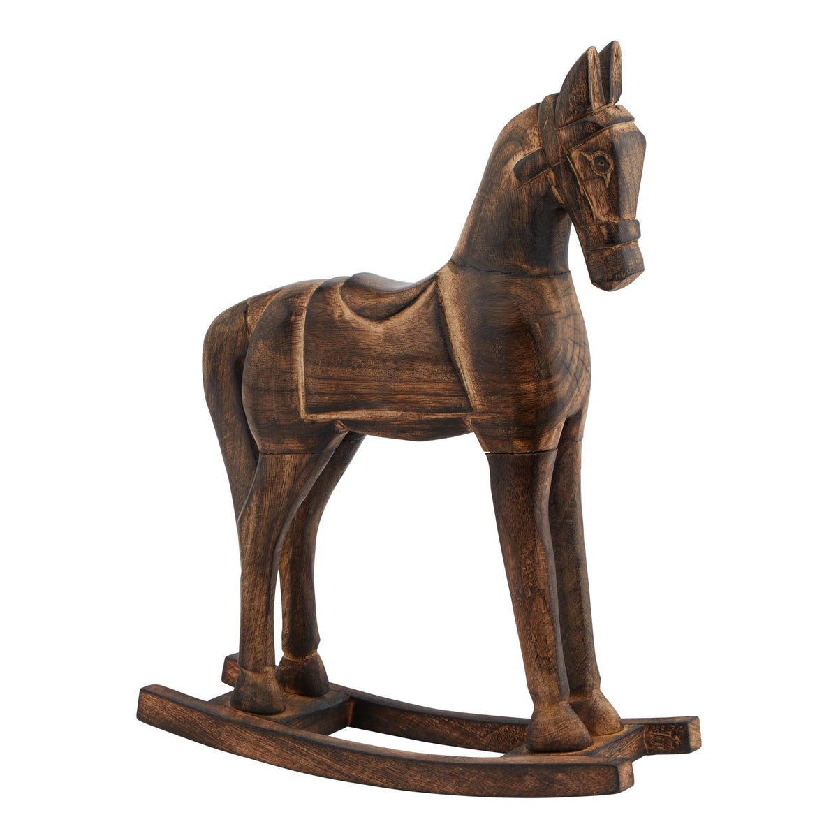 Natural Rustic Rocking Horse