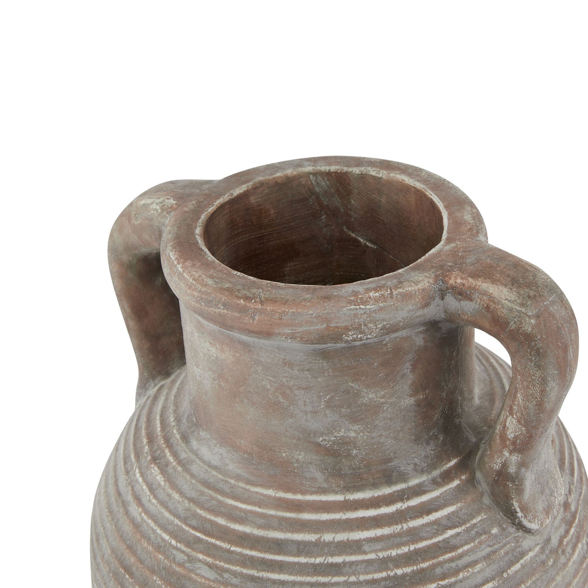 Siena Brown Amphora Pot - Brown