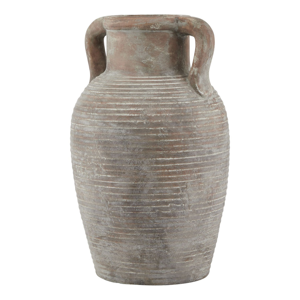 Siena Brown Amphora Pot - Brown
