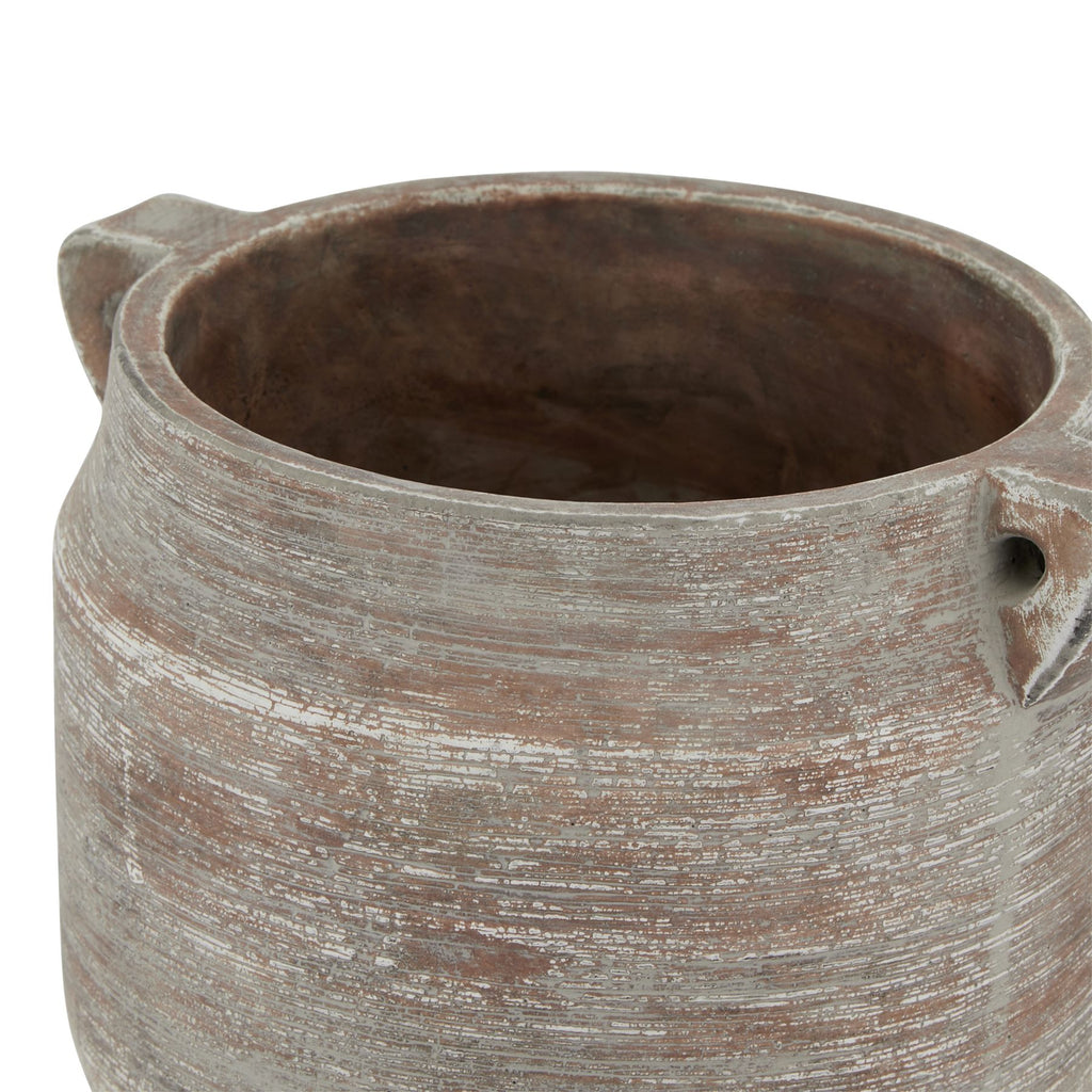 Siena Brown Hydria Pot - Brown