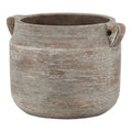 Siena Brown Hydria Pot - Brown