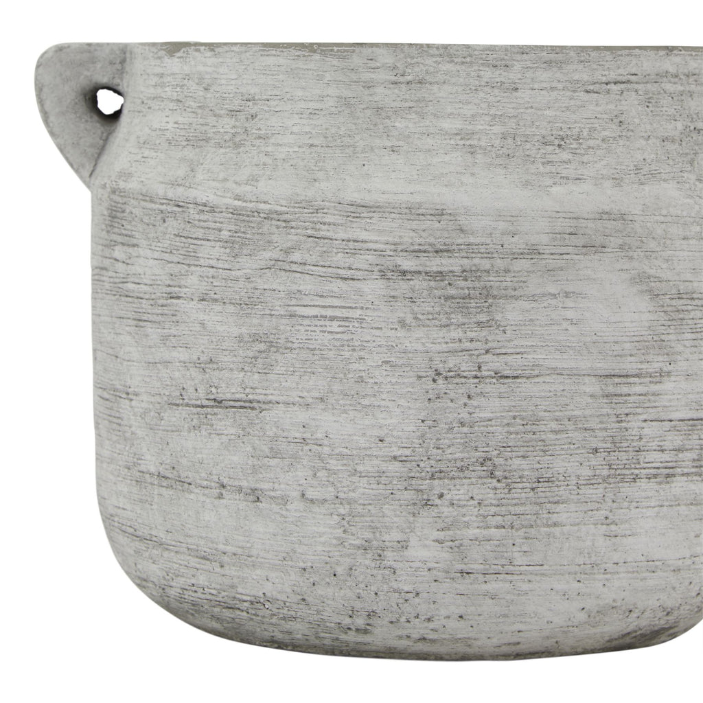 Athena Stone Hydria Pot - White