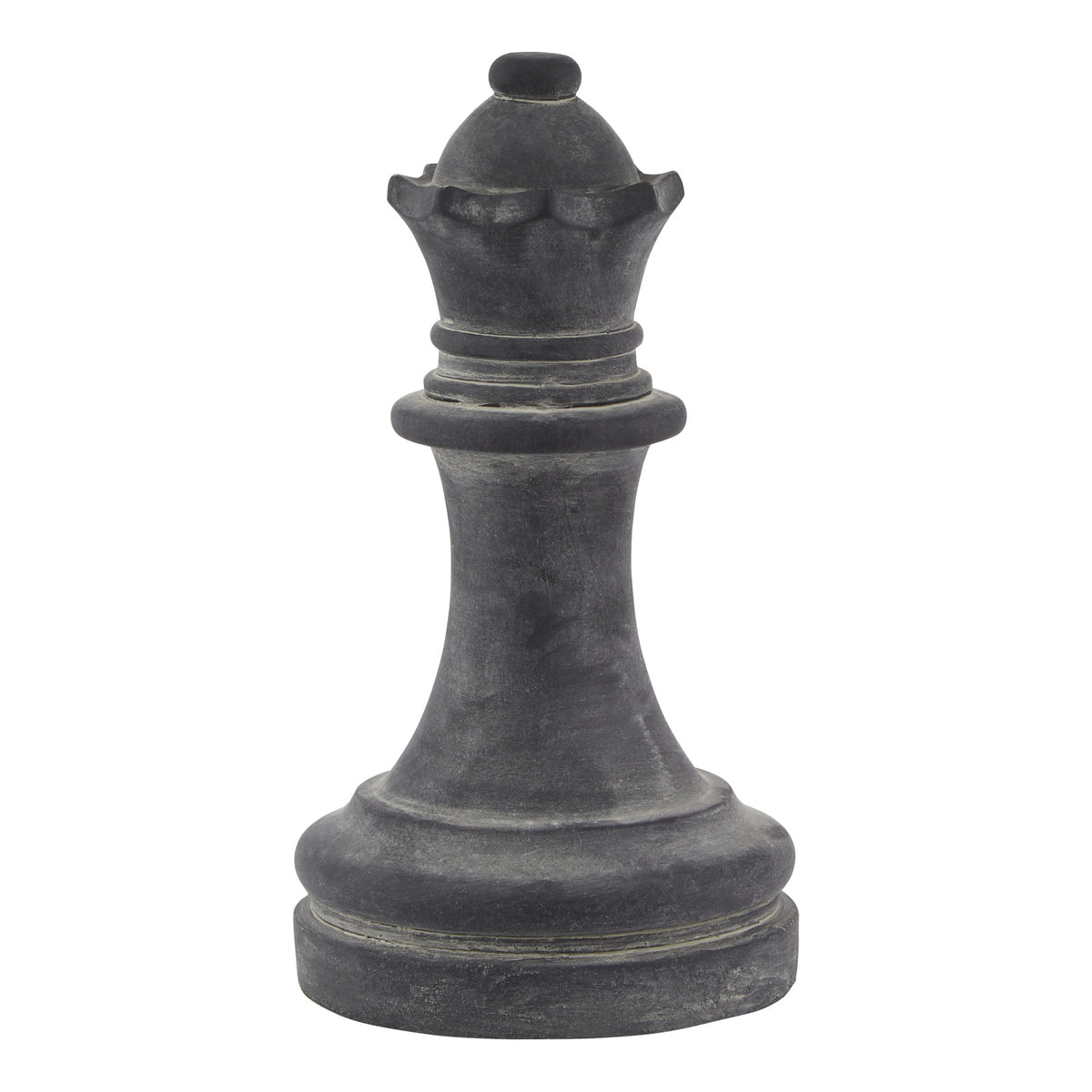 Amalfi Grey Queen Chess Piece - Grey