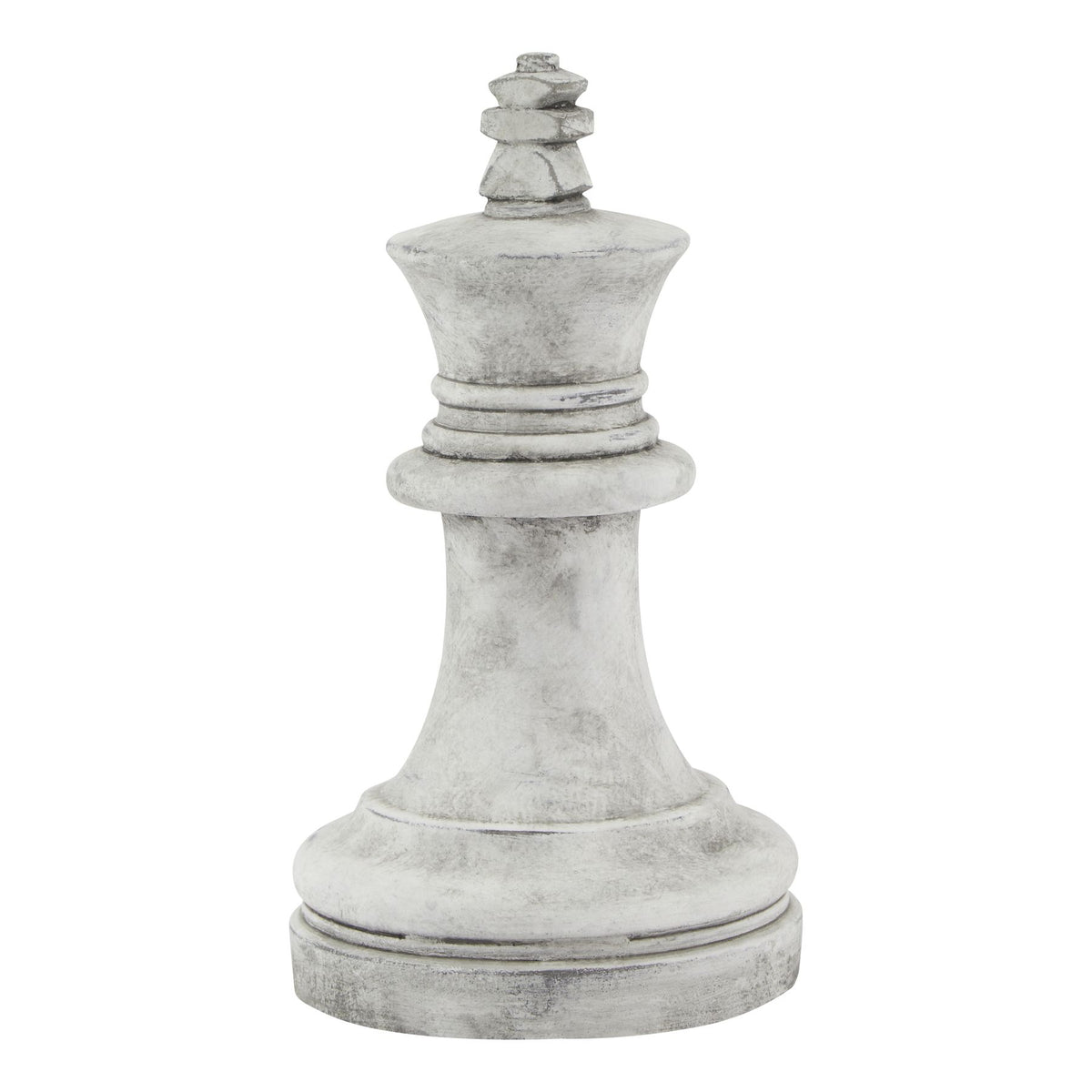 Athena Stone King Chess Piece - White