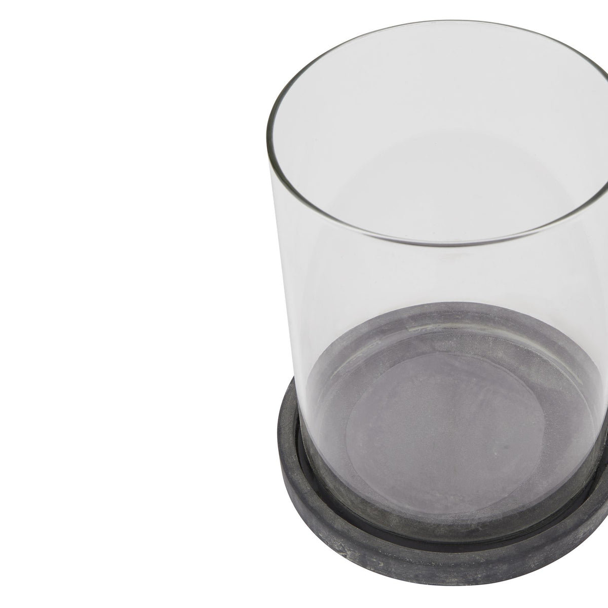 Amalfi Grey Hurricane Lantern