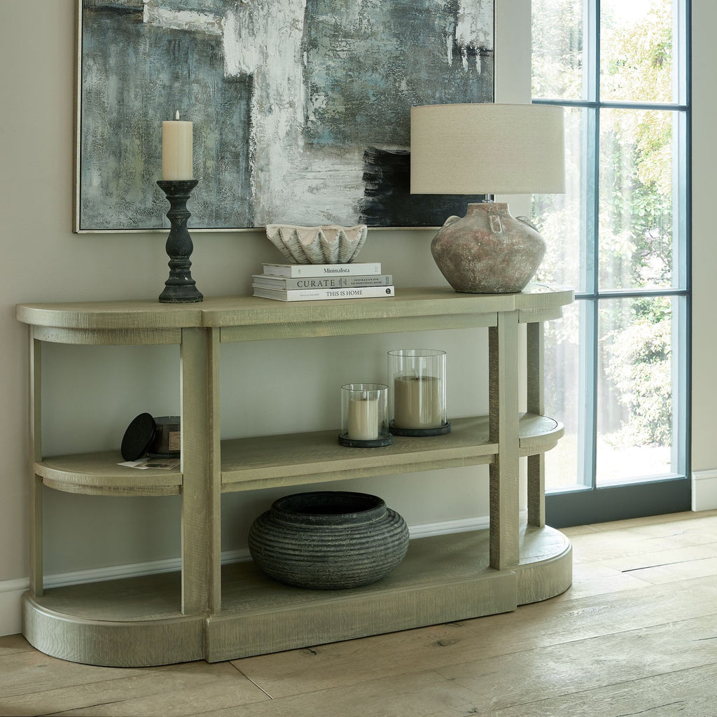 Amalfi Grey Large Hurricane Lantern - Grey