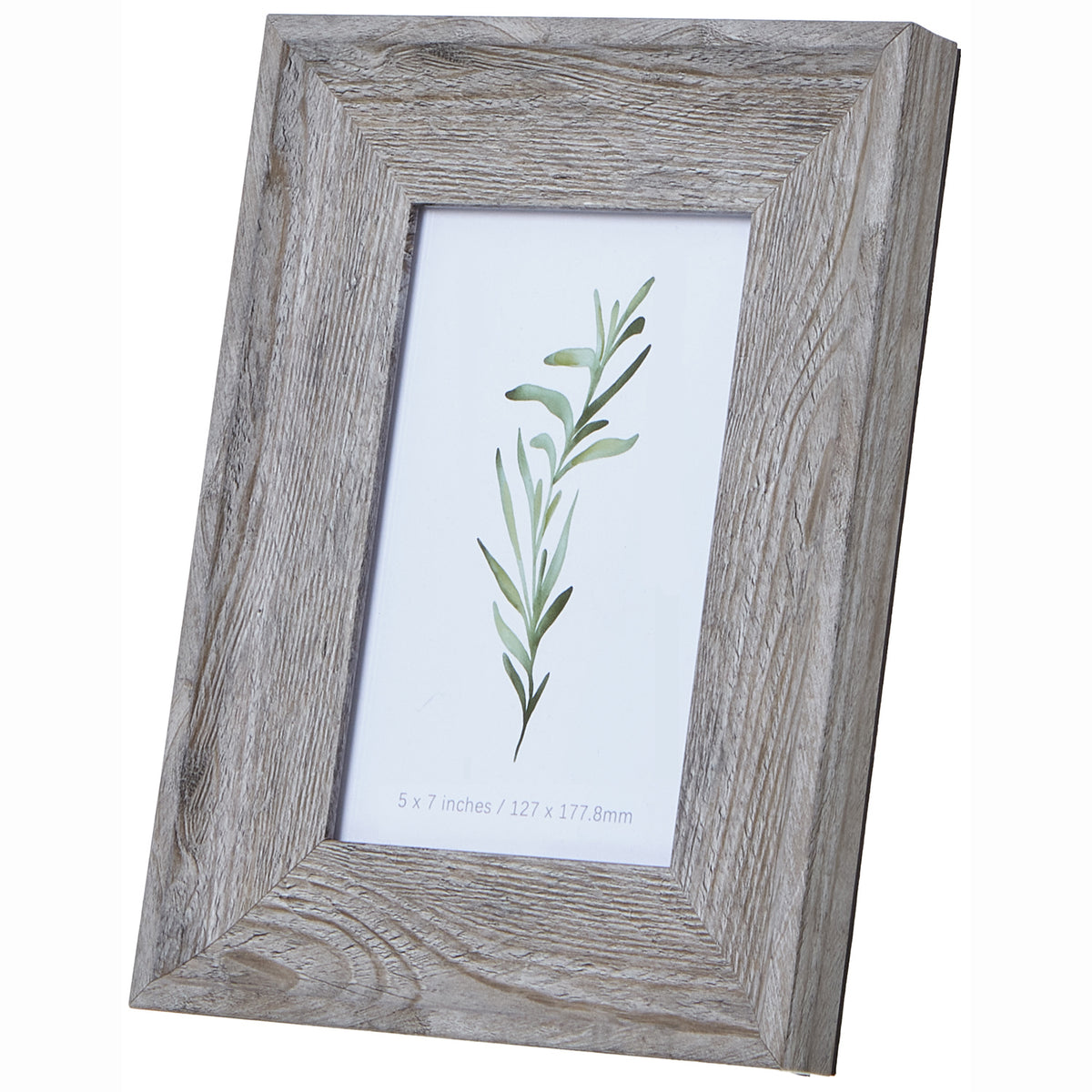 Grey Washed 5X7 Photo Frame - Grey