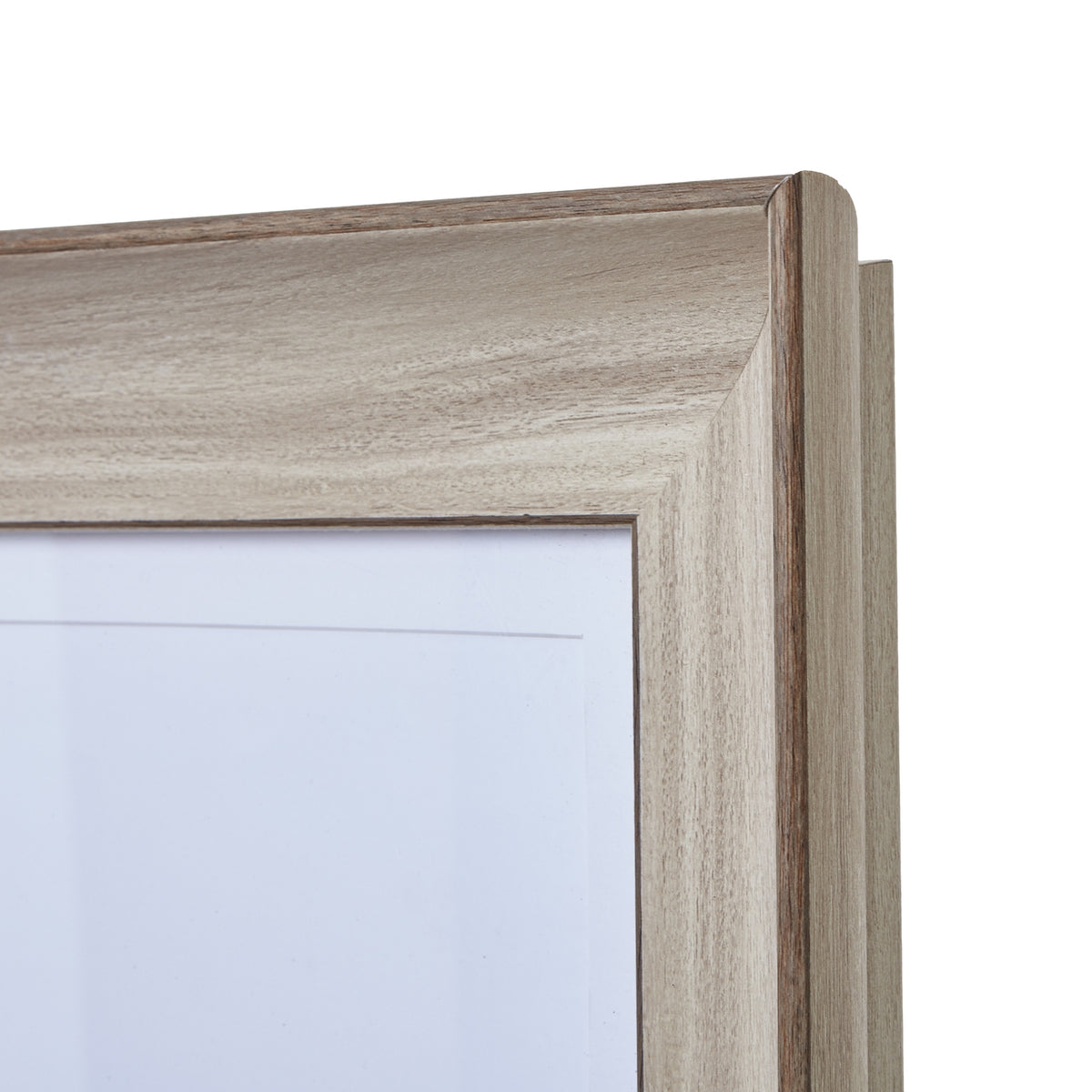 White Washed A2 Picture Frame - White