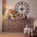 Saturn Table Lamp with Linen Shade