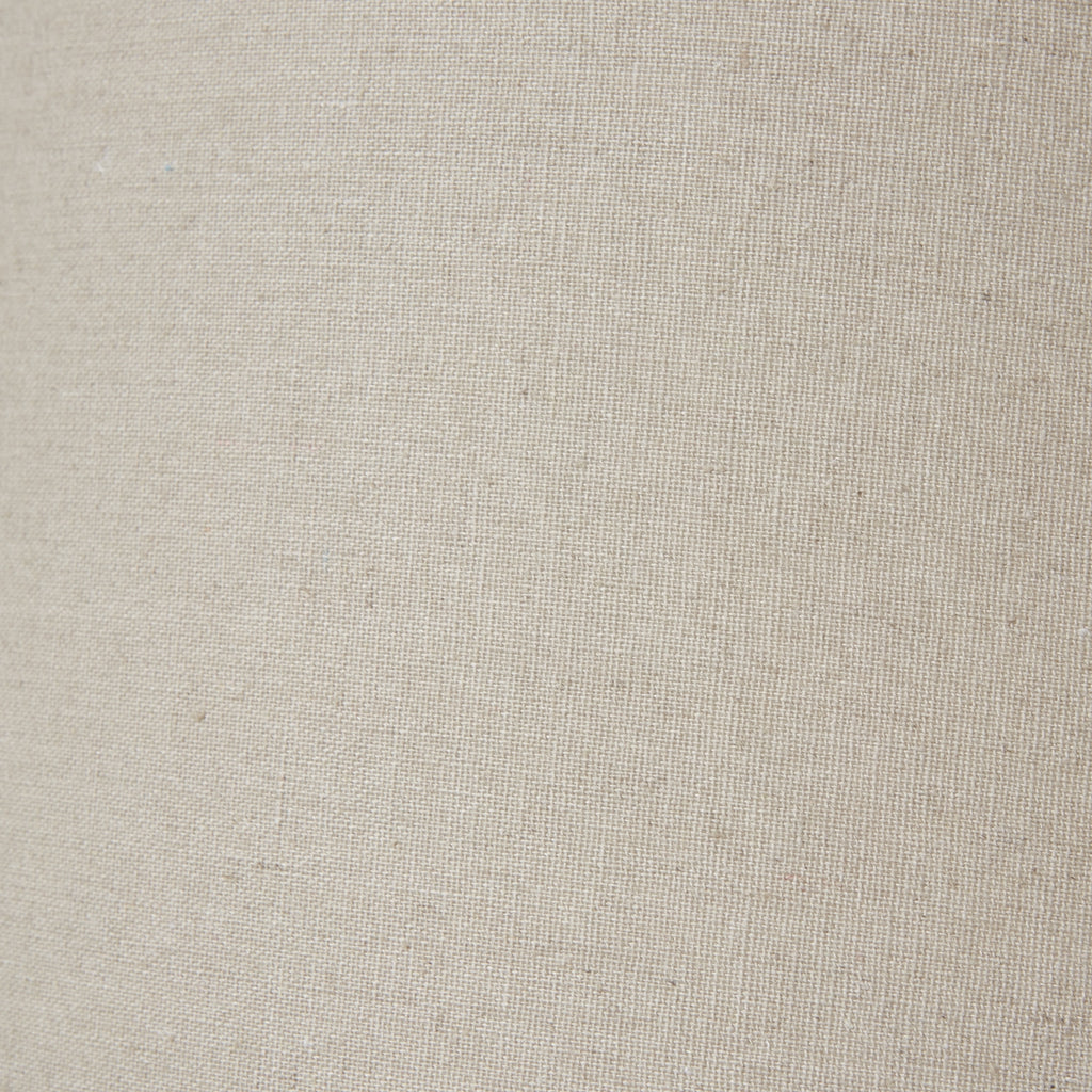 White Ceramic Ginger Jar Lamp with Linen Shade