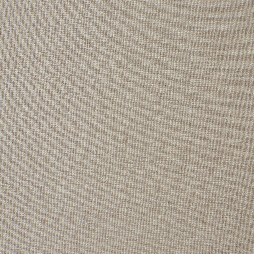White Ceramic Pot Lamp with Linen Shade