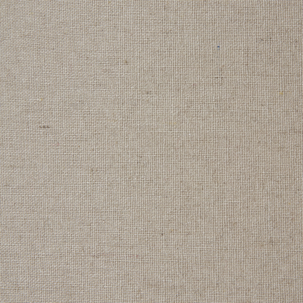 White Beaded Ceramic Lamp with Linen Shade - White