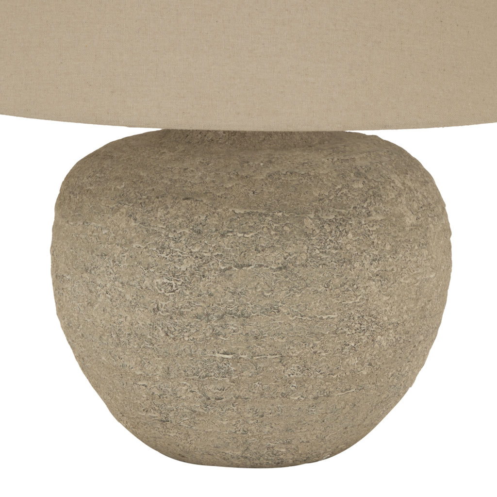 Tall Tuscan Grey Lamp - Grey