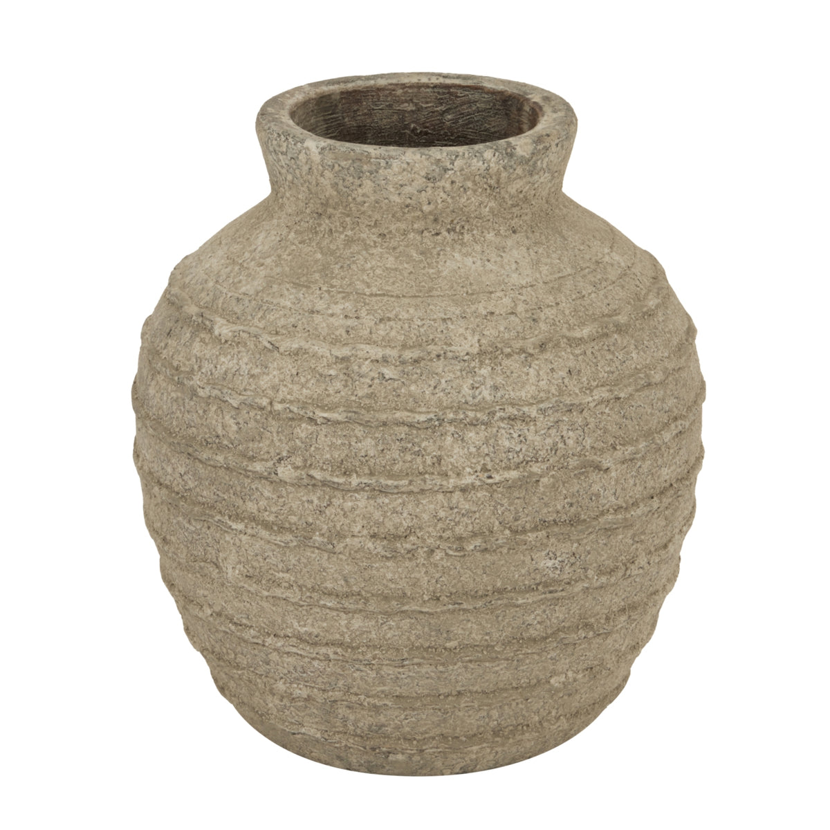 Medium Tuscan Grey Vase - Grey