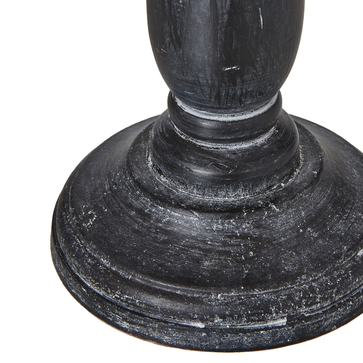 Ravenna Column Table Lamp with Linen Shade - Grey